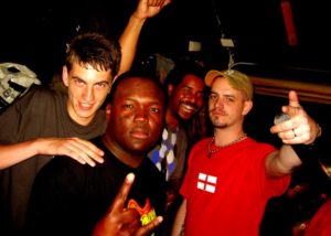 Dub War crew and Skream